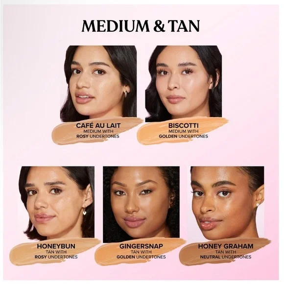 •Lot of 4• NIB Too Faced Born This Way Ethereal Light Concealer, Shade Honeybun - Picture 8 of 9